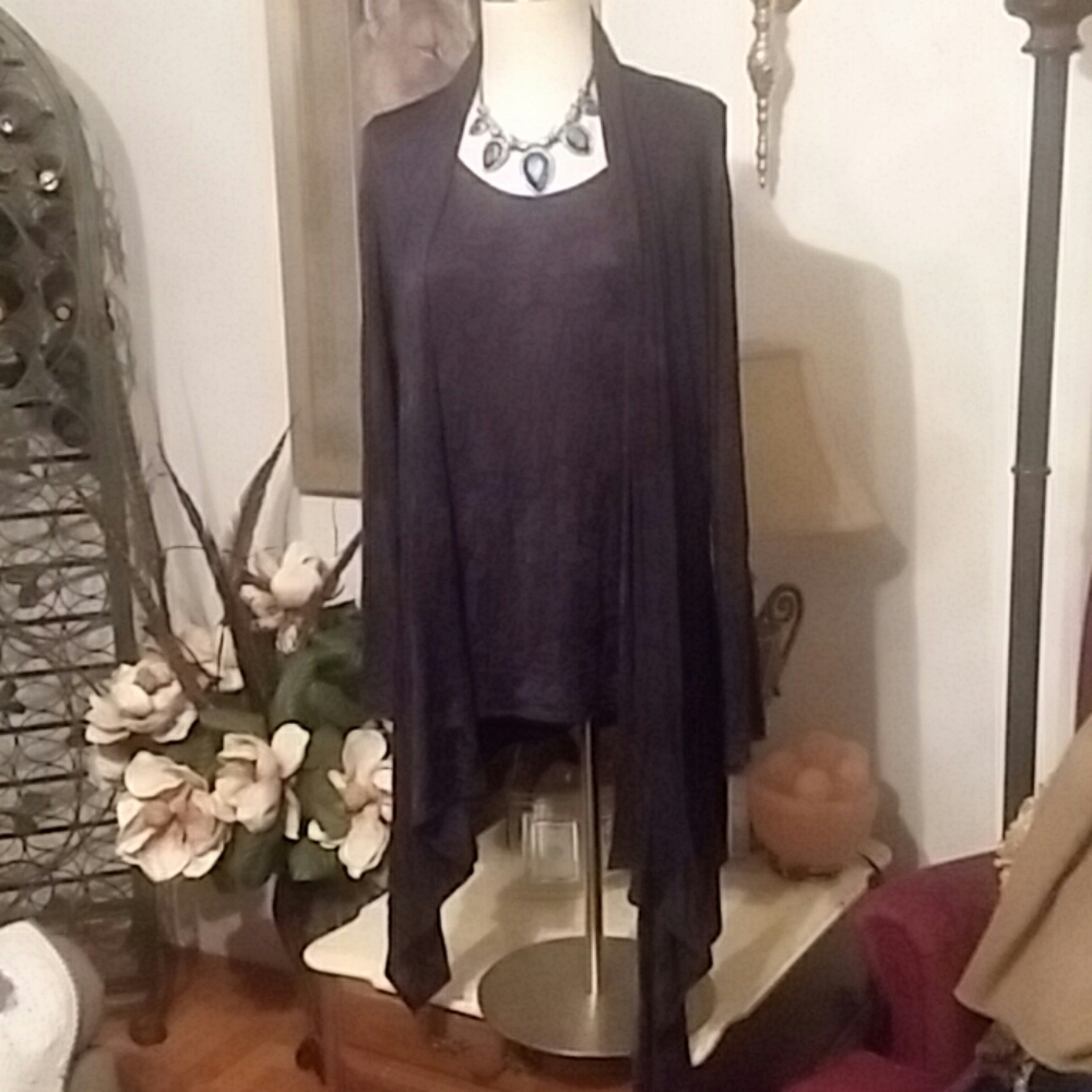 2 piece top and jacket by Caroline Rose.